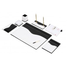 Set birou din piele LUX 9 pcs